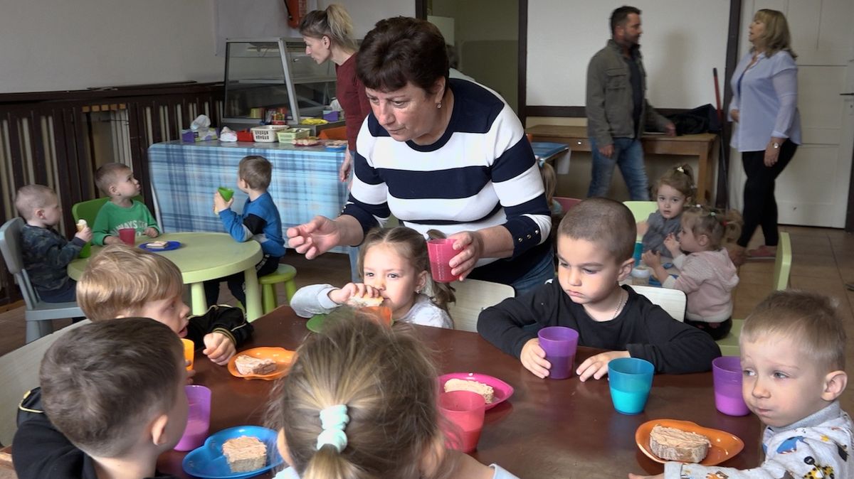 Chaberští sokolové založili školku pro ukrajinské děti. Jinde pro ně není místo
